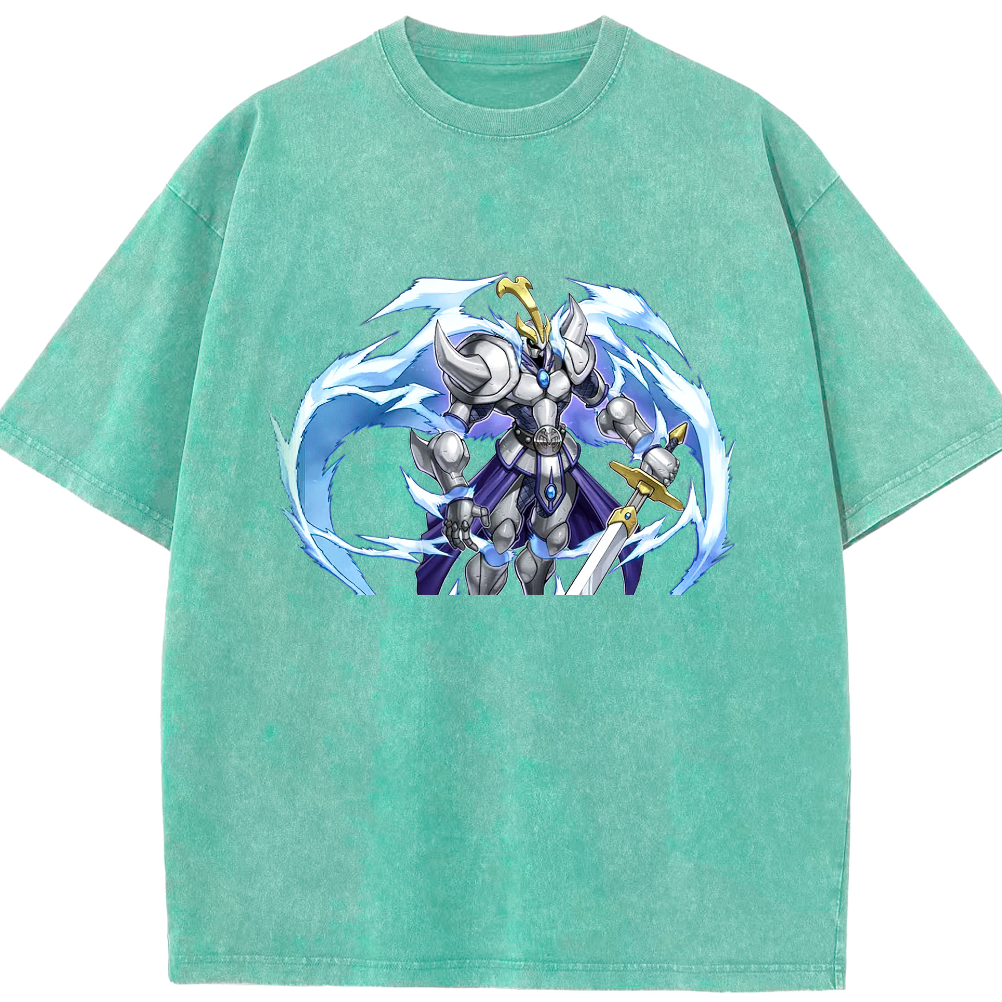（画像用） 遊☆戯☆王 Yu-Gi-Oh! 綿100% ヴィンテージ風 半袖Tシャツ（フロントプリント）